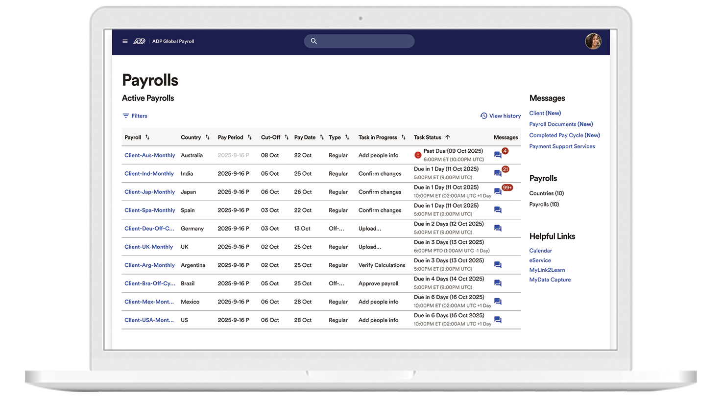 ADP® Global Payroll